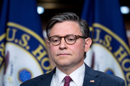 El presidente de la Cámara de Representantes, Mike Johnson