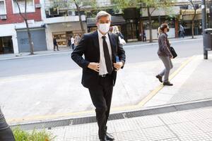 El presidente de la Corte, Horacio Rosatti, llega a tribunales