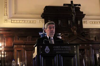 El presidente de la Corte Suprema de Justicia de la Nación,Horacio Rosatti