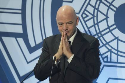 El presidente de la FIFA, Gianni Infantino