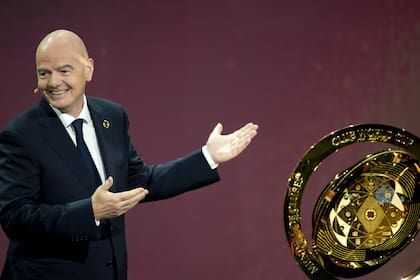 El presidente de la FIFA Gianni Infantino durante el sorteo del Mundial de Clubes 2025