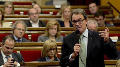 El presidente de la Generalitat de Cataluña, Artur Mas, es el impulsor de la celebración de la consulta