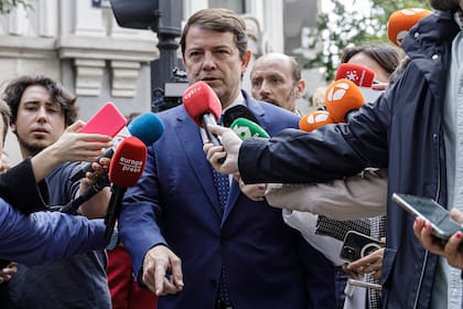 El presidente de la Junta de Castilla y León, Alfonso Fernández Mañueco