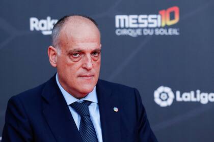 El presidente de la Liga de España, Javier Tebas, anunció que el objetivo es que la competición vuelva el 11 de junio con Sevilla-Betis
