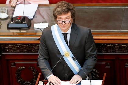 El presidente de la República Argentina, Javier Milei