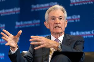 El presidente de la Reserva Federal, Jerome Powell, en el The Economic Club, en Washington, el 15 de julio de 2024. (AP/Manuel Balce Ceneta)