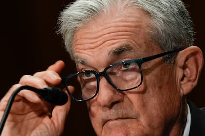 El presidente de la Reserva Federal, Jerome Powell, en el Congreso, el 25 de junio del 2025.