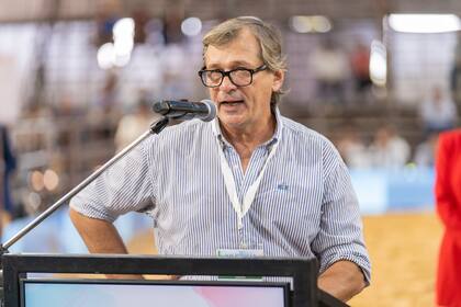 El presidente de la Sociedad Rural de Corrientes, Juan Martín Meabe