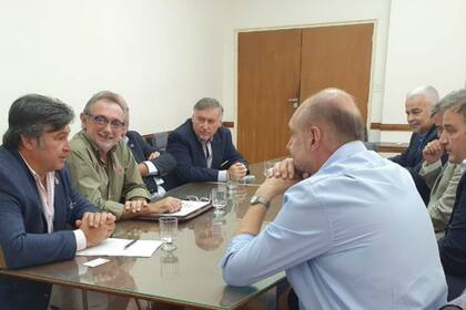 Perotti viene manteniendo reuniones con distintos actores del sector