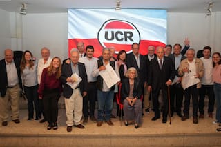 La UCR reunió a legisladores que acompañaron a Alfonsín en el retorno a la democracia