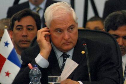 El expresidente de Panamá Ricardo Martinelli