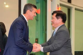 El presidente de Paraguay visita Taiwán mientras crece la presión de China