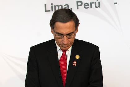 El presidente de Perú Martín Vizcarra