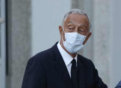 El presidente de Portugal, Rebelo de Sousa, tiene 72 años. Asumió el cargo en 2016 y busca su reelección en los comicios presidenciales del próximo 24 de enero.