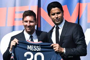 La tajante respuesta del presidente del PSG a Messi por su reconocimiento como campeón del mundo