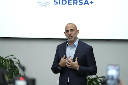El presidente de Sidersa, Hernán Spoto.