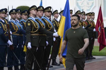 El presidente de Ucrania, Volodimir Zelensky