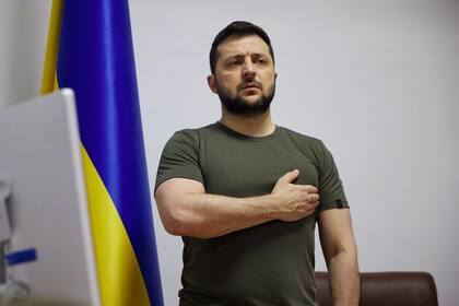 El presidente de Ucrania, Volodimir Zelensky