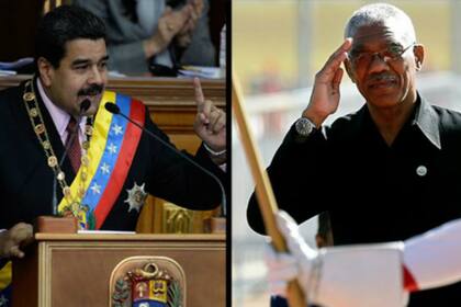 El presidente de Venezuela, Nicolás Maduro, y su homólogo guyanés, David Granger, se han embarcado en una nueva tanda de ataques verbales