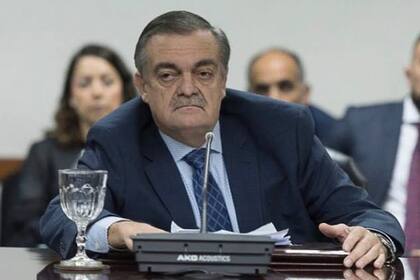 El presidente del Consejo de la Magistratura, Alberto Lugones