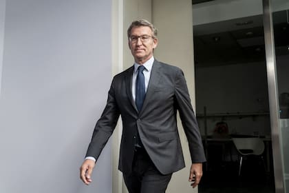 El presidente del Partido Popular, Alberto Núñez Feijóo