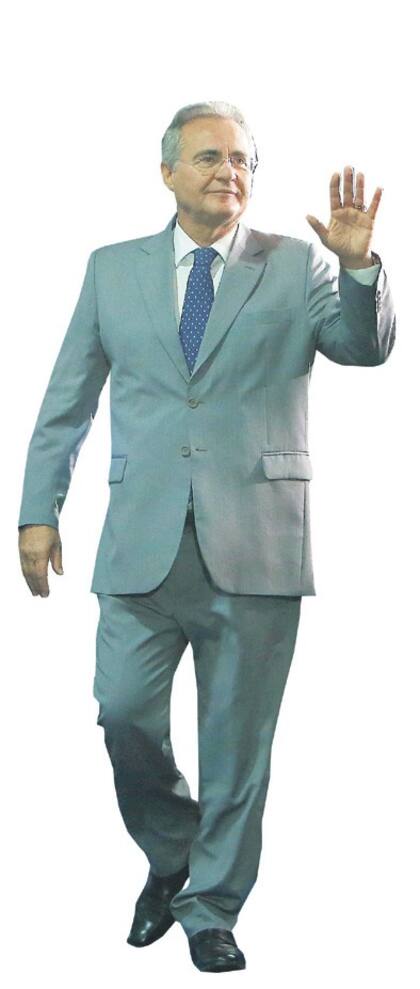 El presidente del Senado brasileño, Renan Calheiros