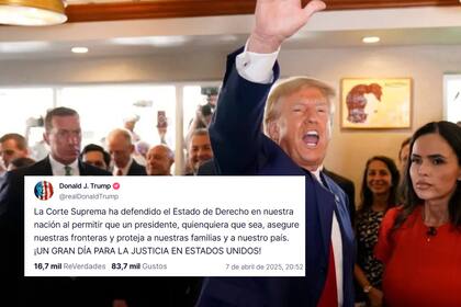 El presidente Donald Trump Celebró el fallo de la Corte Suprema