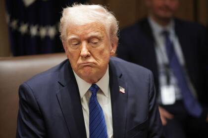 El presidente Donald Trump dijo que no se compartió información clasificada en el chat.