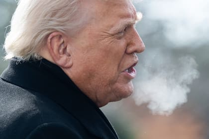 El presidente Donald Trump, en la Casa Blanca.