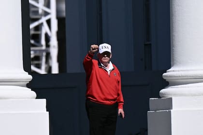 El presidente Donald Trump, en la Casa Blanca.