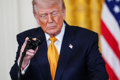 El presidente Donald Trump, en la Casa Blanca