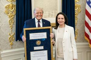 Machado aseguró que Venezuela será libre con el apoyo de Trump y apuntó contra Delcy Rodríguez