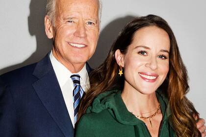 El presidente electo de Estados Unidos, Joe Biden, y su hija menor Ashley