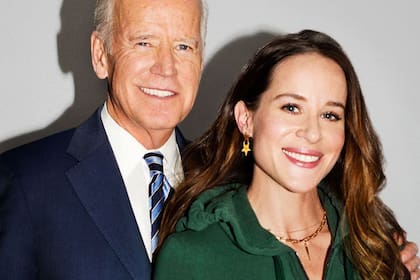 El presidente electo de Estados Unidos, Joe Biden, y su hija menor Ashley