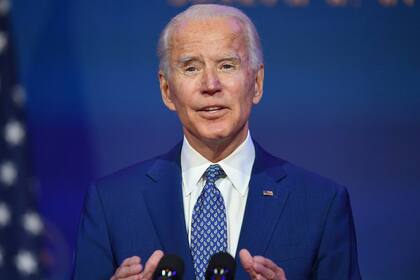 El presidente electo de los Estados Unidos, Joe Biden.