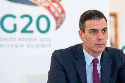 El presidente del gobierno español Pedro Sánchez