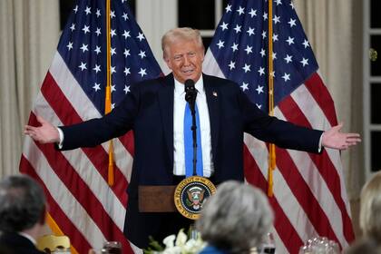 El presidente estadounidense Donald Trump