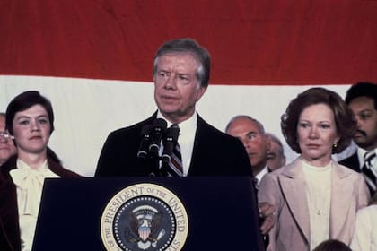 El presidente estadounidense Jimmy Carter fue un gran defensor de los derechos humanos durante su presidencia