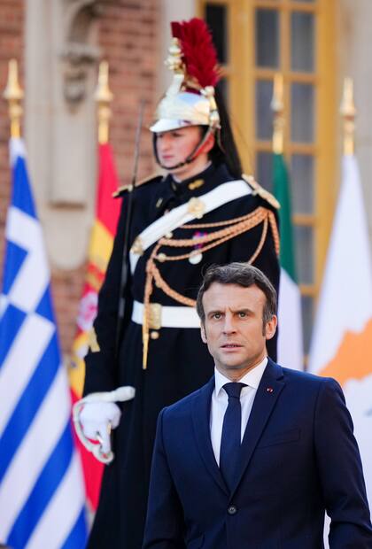 El presidente francés, Emmanuel Macron