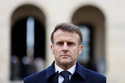 El presidente francés, Emmanuel Macron.