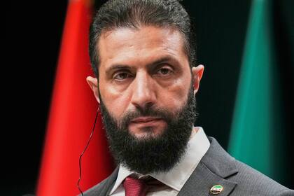 El presidente interino de Siria, Ahmad al-Sharaa