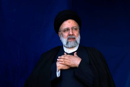 El presidente iraní Ebrahim Raisi en Kerman, a unos 820 kilómetros al sudeste de Teherán, Irán, el 5 de enero de 2024.
