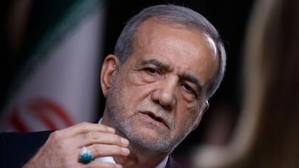 El presidente iraní, Masoud Pezeshkian