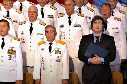 El presidente Javier Milei