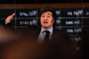 El presidente Javier Milei