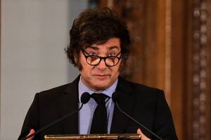 El presidente Javier Milei