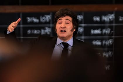 El presidente Javier Milei.