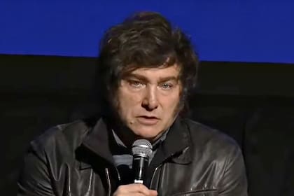 El presidente Javier Milei