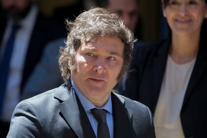 El presidente Javier Milei