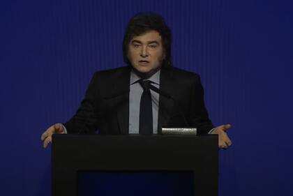 El presidente Javier Milei en Endeavor